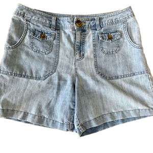 High Waisted Denim Jean Shorts